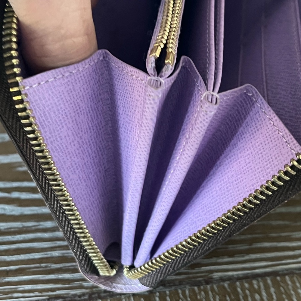 Louis Vuitton Illustre Damier Ebene Zippy Wallet - Picture 14 of 16